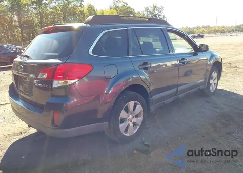 2010 Subaru Outback 2.5I Premium из США, поврежденный, VIN 4S4BRCCC5A3352847